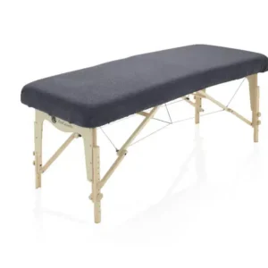 Badstof Hoeslaken Massagetafel Grijs zonder uitsparing Zengrowth