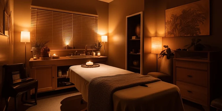 massage salon inrichting