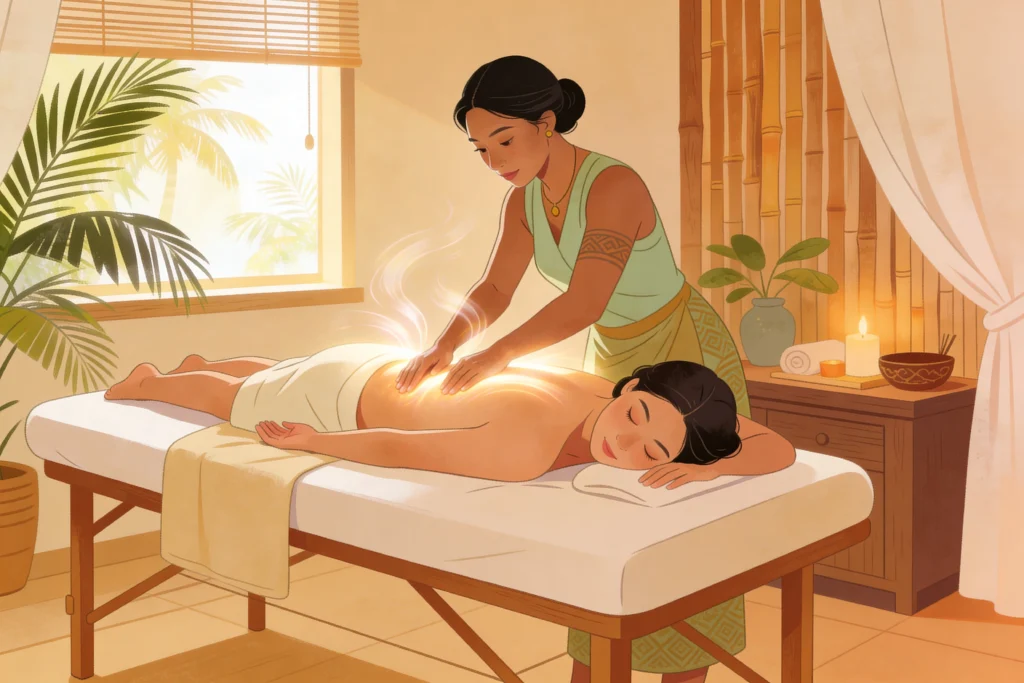 energetische massage
