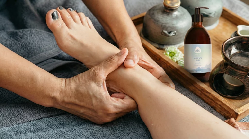 massagetafel reflexologie