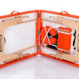 Inklapbare massagetafel Classic 2 Oranje - Afbeelding 11