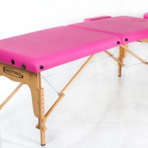 Inklapbare massagetafel Classic 2 Roze - Afbeelding 3
