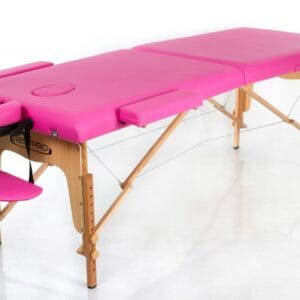 Inklapbare massagetafel Classic 2 Roze - Afbeelding 2