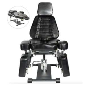 Cosmetologie, Pedicure en Tattoo Stoel Zwart - Afbeelding 3