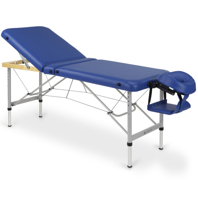 Massagetafel Aero Plus Alu 60 Vinyl Flex Navy Blue - Afbeelding 6