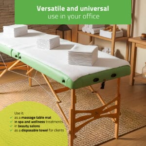 Cellulose wegwerptafelzeil 190×70 cm, 50 g/m² 10 stuks - Afbeelding 2