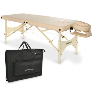 Massagetafel eSpirit 70 Soft Touch Moco Beige - Afbeelding 14