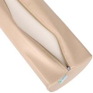 Semi Ronde Kniestuk / Ondersteuningskussen 60x18x12 Beige - Afbeelding 2