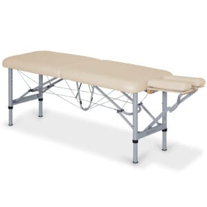 Massage Tafel Chiro Ultralux 19 Alu Vinyl Flex Beige - Afbeelding 2