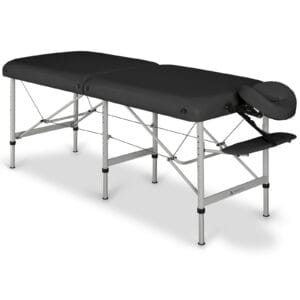 Massagetafel Medmal Alu 60 Vinyl Flex Zwart - Afbeelding 8