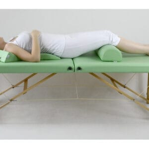 Wigvormige Knierol 30x20x16 Groen - Afbeelding 4