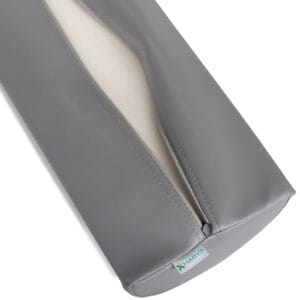 Half rond rolkussen 60x19x9 Grijs - Afbeelding 2