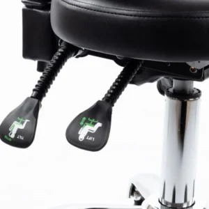 Salon Professional Stoel Round 5 Zwart - Afbeelding 6