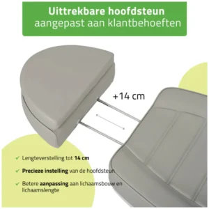 Elektrische Behandelstoel Leo PRO 4 Grijs - Afbeelding 7