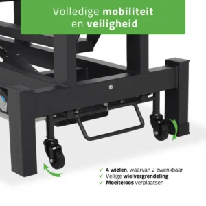 Elektrische Massagetafel Fortis 5 met Bedieningspaneel Grijs - Afbeelding 7