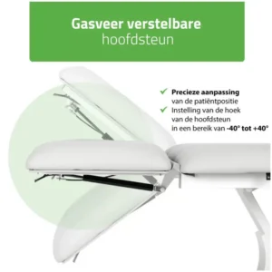Fortis 2 ERGO behandelbank elektrisch met voetbediening lichtgrijs - Afbeelding 6