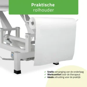 Fortis 2 behandeltafel elektrisch met ERGO kussen lichtgrijs - Afbeelding 5