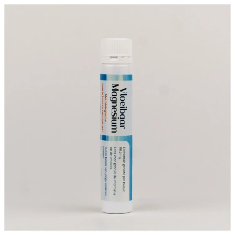 Magnesium Bisglycinaat vloeibaar zonder alcohol 21 x 25 ml