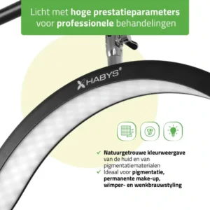Vena Dark cosmetische lamp zwart - Afbeelding 2