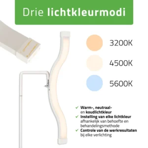 Vena Light cosmetische lamp wit - Afbeelding 5