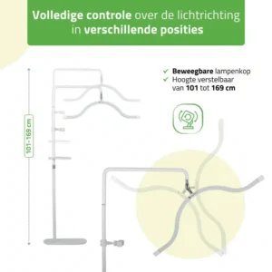 Vena Light cosmetische lamp wit - Afbeelding 4