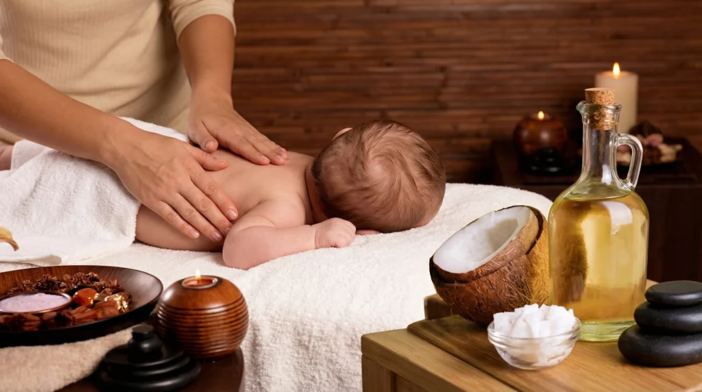 massageolie die warm wordt