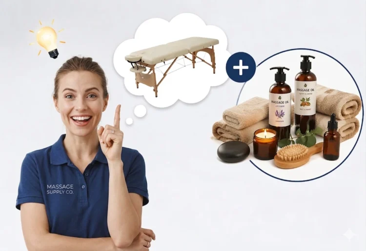 Massagetafel kopen: opbergruimte opties