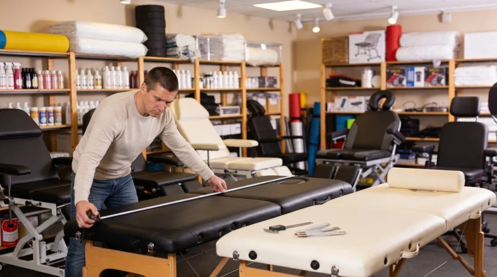 Handmatig vs elektrisch verstelbare massagetafels