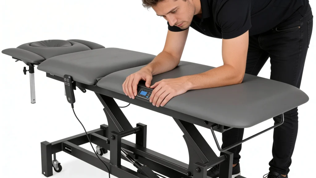 De rol van een massagetafel bij effectieve massage
