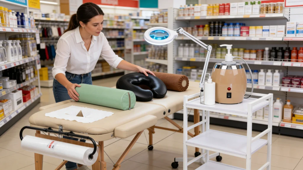 Massagetafel en accessoires: optimaliseer de ervaring