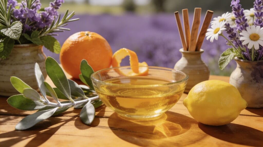 In de namiddag in plaats van zware avondgeuren